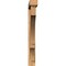 Ekena Millwork Balboa Block Smooth Bracket w/ Offset Brace, Western Red Cedar, 5 1/2"W x 48"D x 48"H BKT0604X48X48BOA05SWR - alternate 4